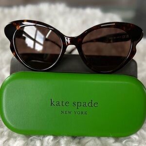 Kate Spade Tortoise Cat-Eye Sunglasses